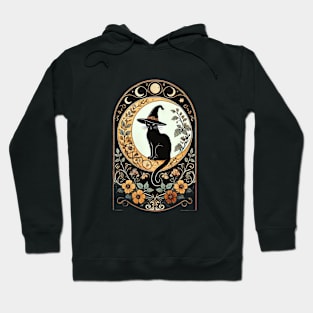Black Cat Witch Hoodie